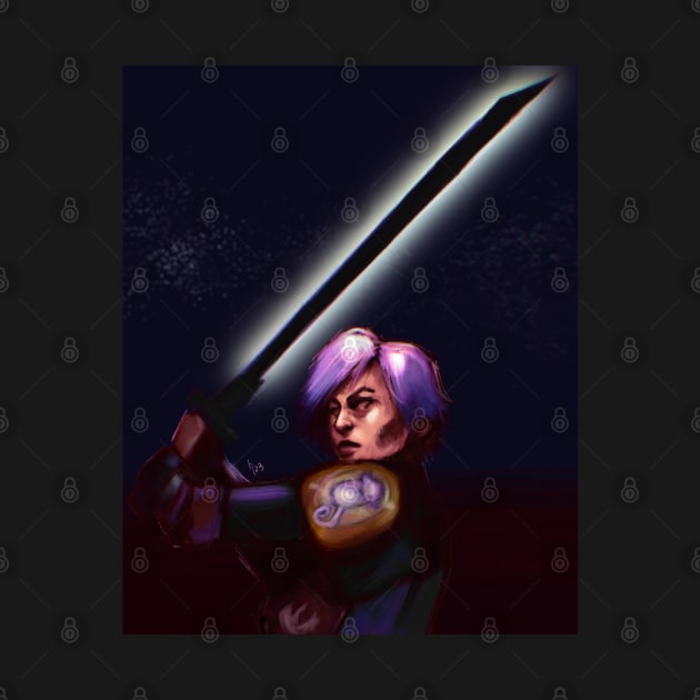 Sabine - Darksaber by han8pym