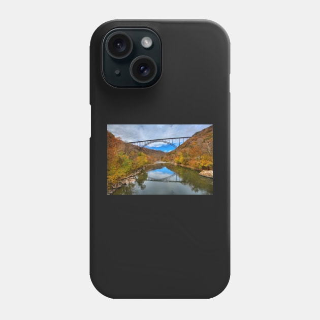 Fall Foliage At New River Gorge Phone Case by AdamJewell