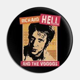 Richard Hell and The Voidoids band Pin