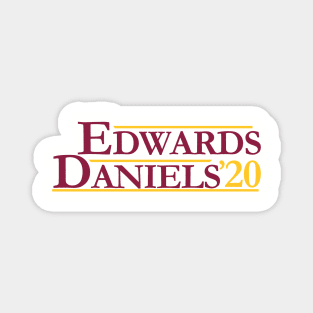 Edwards and Daniels Fore President Magnet