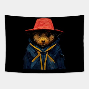 Super Cute Paddington Bear Tapestry