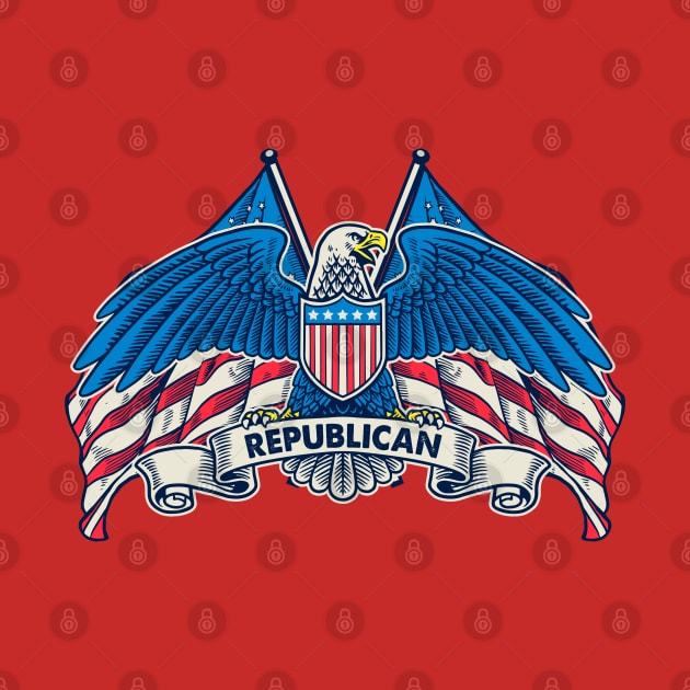 Bald Eagle Republican 2020 by machmigo