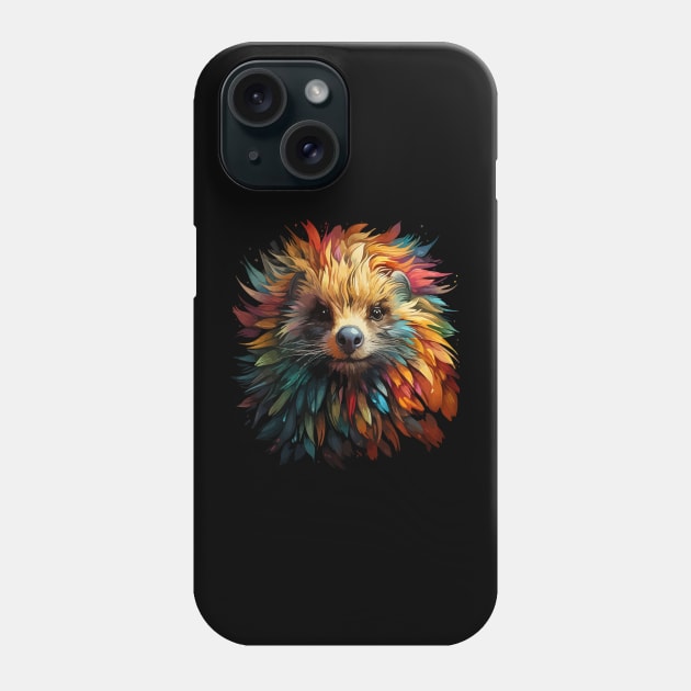 Porcupine Rainbow Phone Case by JH Mart