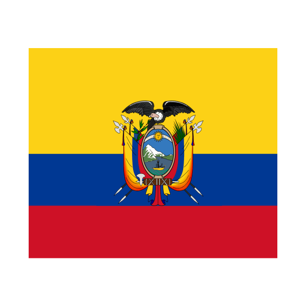 Ecuador Flag by flag for all