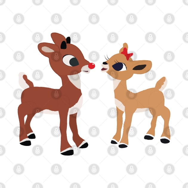 Classic Rudolph and Clarice © GraphicLoveShop by GraphicLoveShop