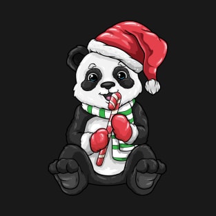 Panda Bear Kids Christmas Gift Sweet Panda T-Shirt