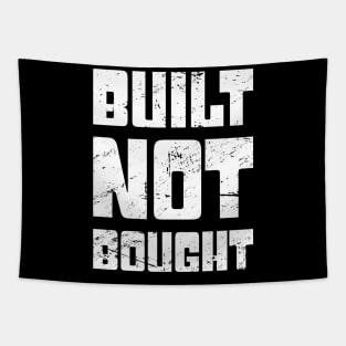 Built Not Bought | Funny Race Car Racing Gift Tapestry