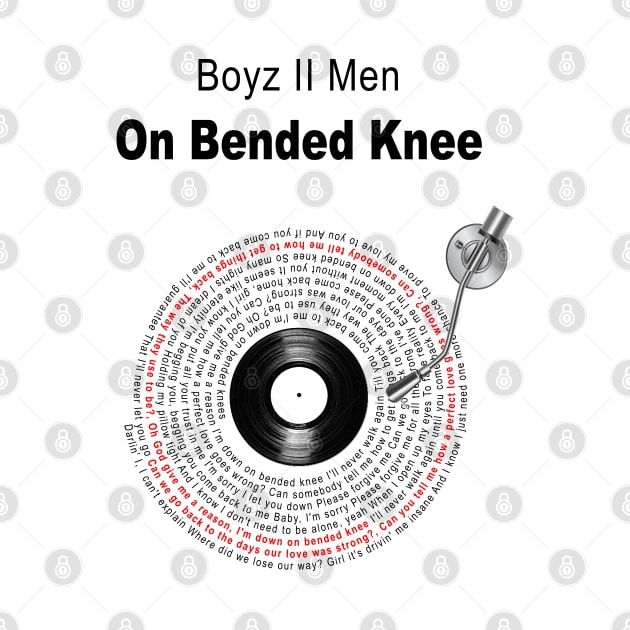 ON BENDED KNEE LYRICS ILLUSTRATIONS by Vansa Design