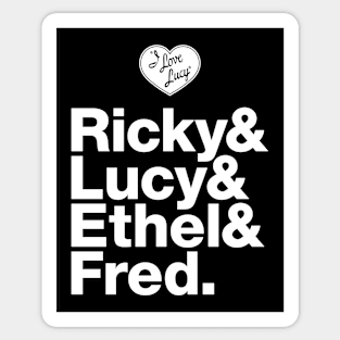 I love Lucy Heart Decal - Pro Sport Stickers