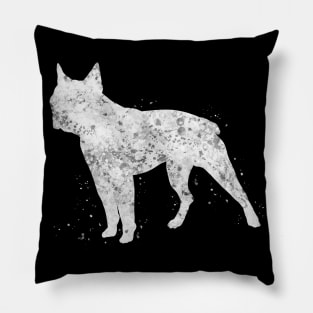 Boston terrier dog Pillow