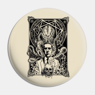 HP Lovecraft Pin