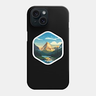 Glacier national park Phone Case