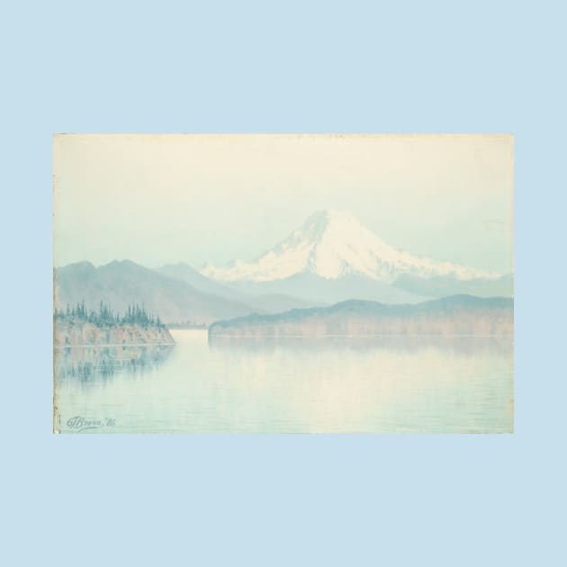 Painting of Mount Rainier by terrybain