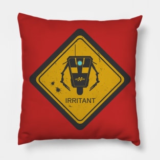 Caution: Irritant Pillow