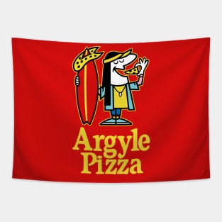 Argyle Pizza - Red Shirt Tapestry