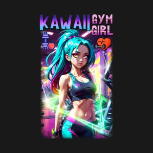 Kawaii Gym Girl 01 T-Shirt