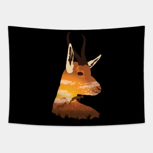 Springbok landscape Tapestry