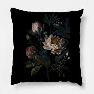 Victorian Roses Still Life Pillow