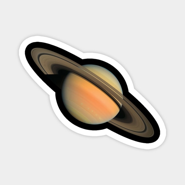 Saturn Magnet by Fushiznick