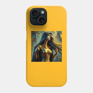 Gold Maiden Phone Case