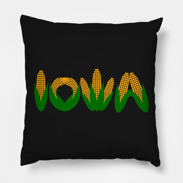 Iowa Corn Pillow by zsonn