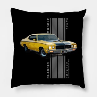 Gran Sport GSX Classic American Muscle Cars Vintage Pillow