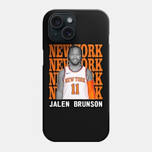 New York Knicks Jalen Brunson 11 Phone Case