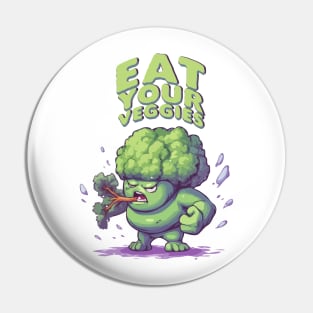 Just Eat Your Veggies Pin