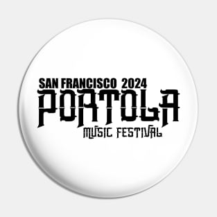 Portola Music Festival 2024 Pin