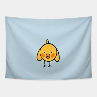 Pollito kawaii Tapestry