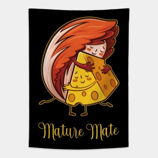 Mature Mate. Kimchi and Cheese Tapestry