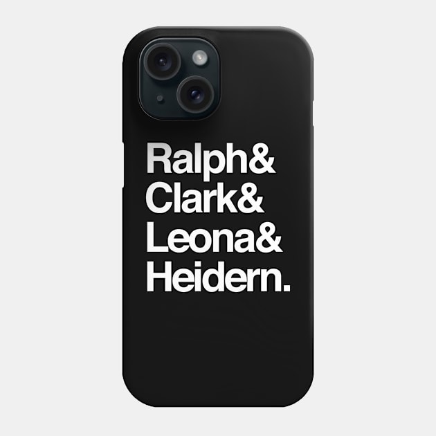 Names & Ikari Warriors Phone Case by manoystee