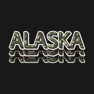 Alaska State Camouflage T-Shirt