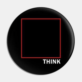 Think outside the box Pin