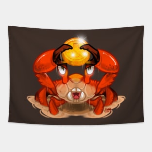 Treasure Beach Crab Tapestry