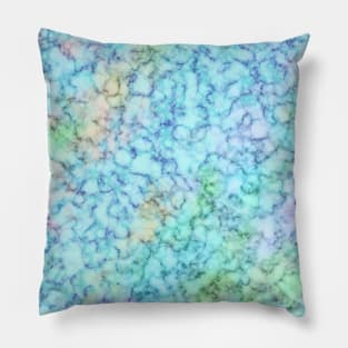 Colorful Marble Design Pillow