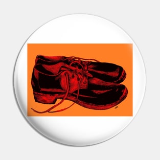 Red Clogs Pin