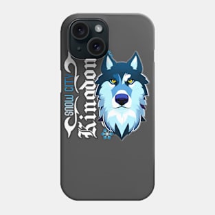 snow city kingdom Wolf tee Phone Case