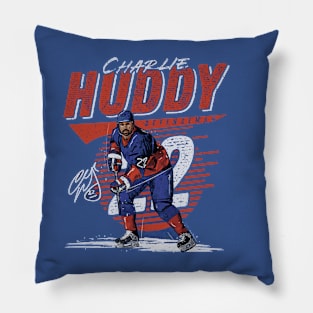 Charlie Huddy Edmonton Comet Pillow