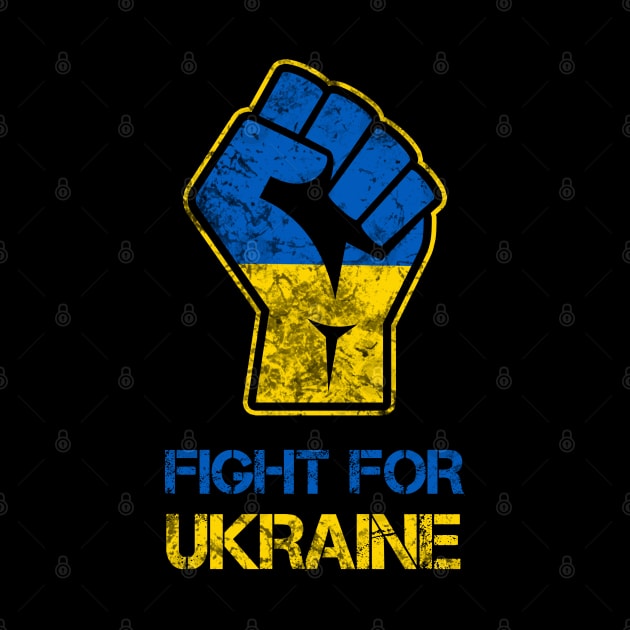 Fight for Ukraine Fist by Scar