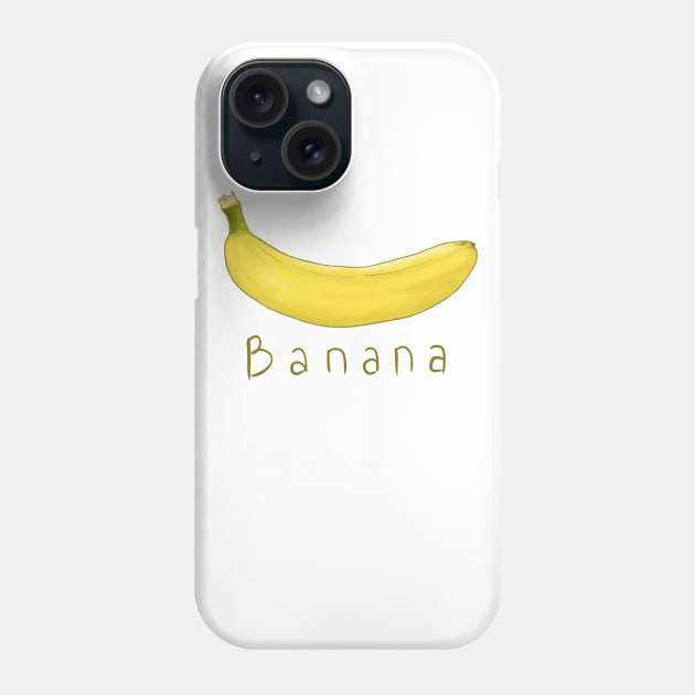 Banana Phone Case by Masrofik