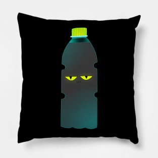 Cat in a bottle Pillow