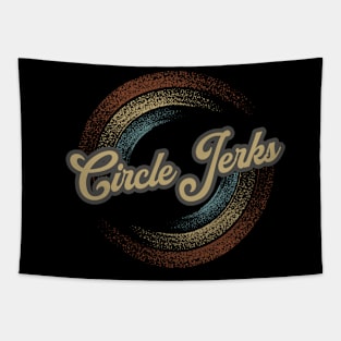 Circle Jerks Circular Fade Tapestry