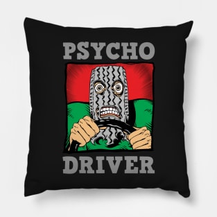 Psycho Driver Pillow