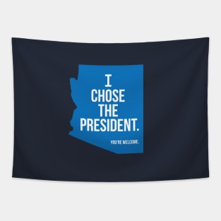 I Chose the President -  Arizona - Battleground State Tapestry