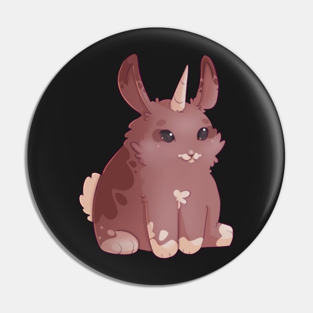 Almiraj - Dungeons and Dragons Unicorn Bunny Pin by Phoenix-InBlue