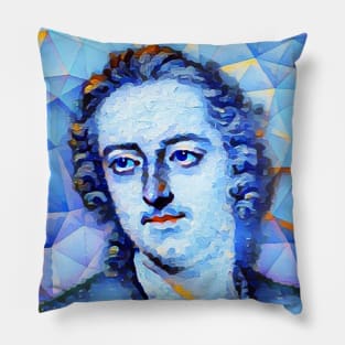 Thomas Gray Portrait | Thomas Gray Artwork | Thomas Gray Painting 14 Pillow