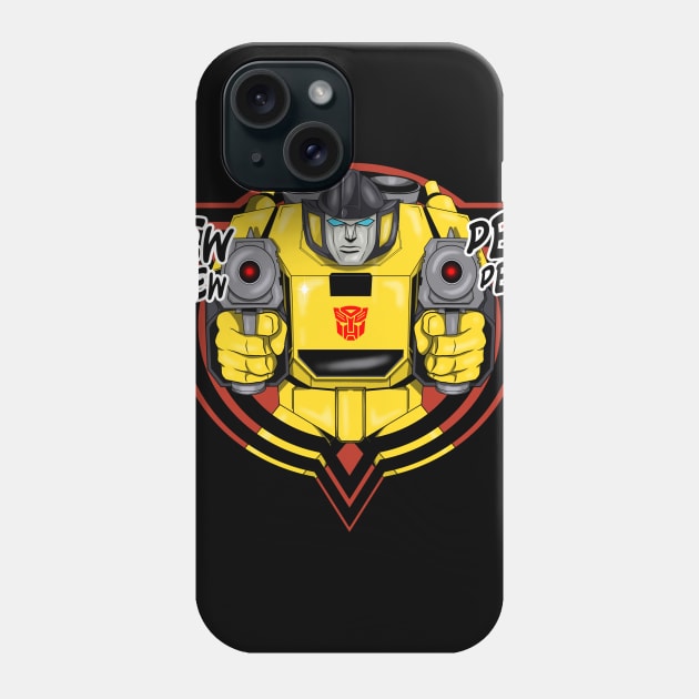 Transformers Sunstreaker G1 Pew Pew 2 Phone Case by nicitadesigns