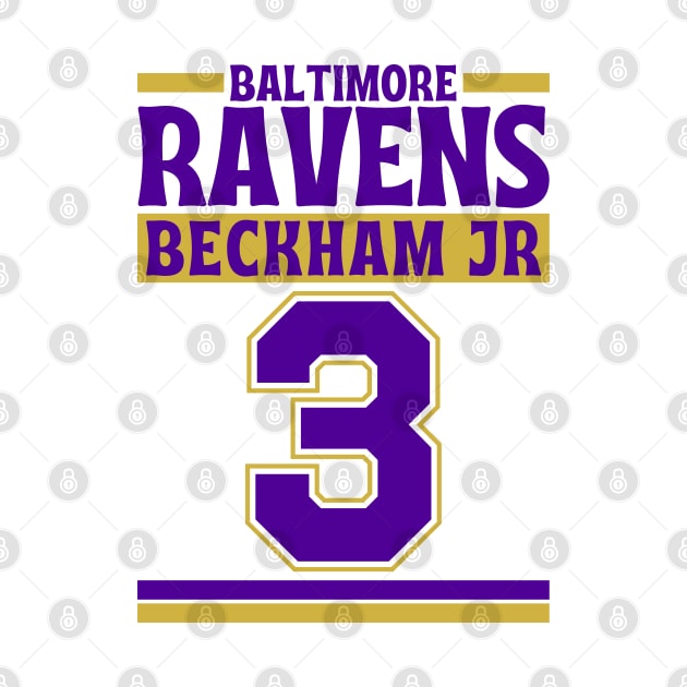 Baltimore Ravens Beckham Jr 3 Edition 3 by Astronaut.co