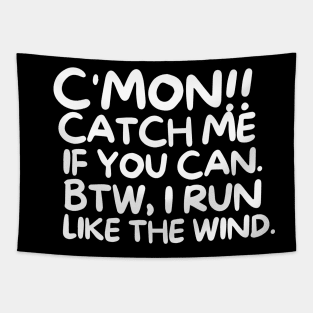 C'mon!! Catch me if you can. Tapestry